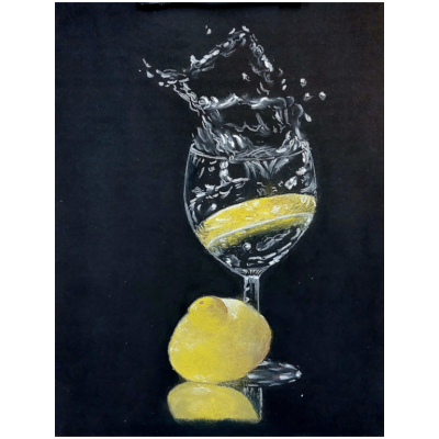 Glas. Met. Citroenen 24x30